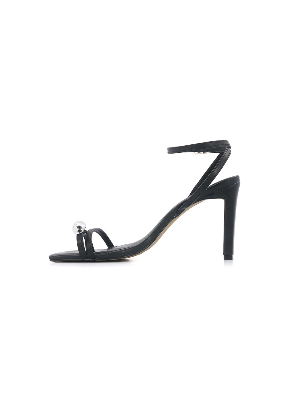 Sandália Colcci Metal Duplo C Preto