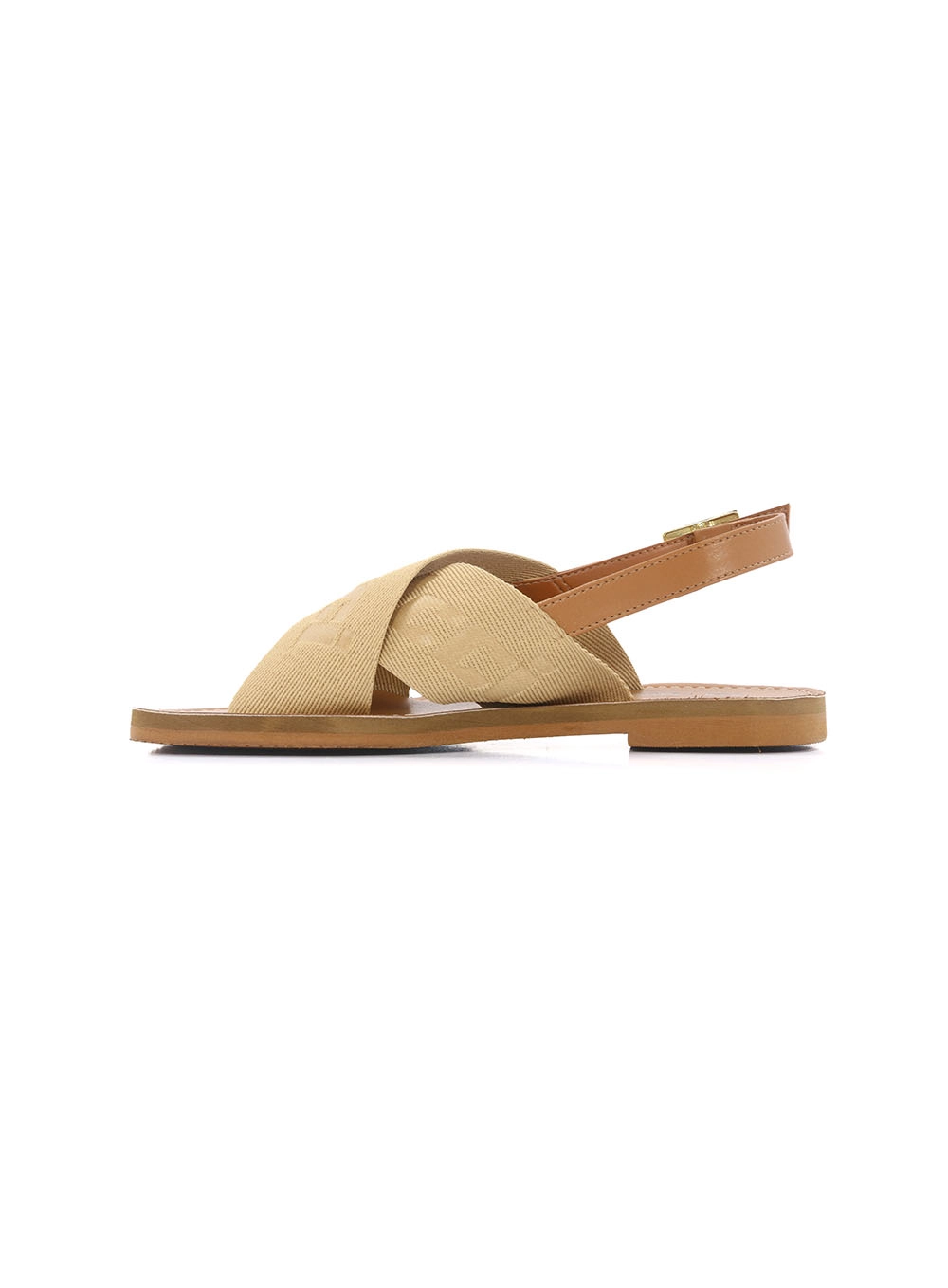 Sandália Fem Colcci Fivela Lateral Marrom