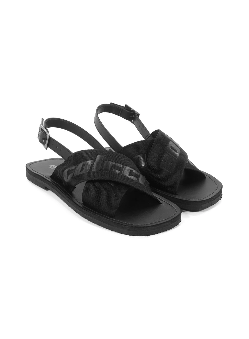 Sandália Fem Colcci Fivela Lateral Preto