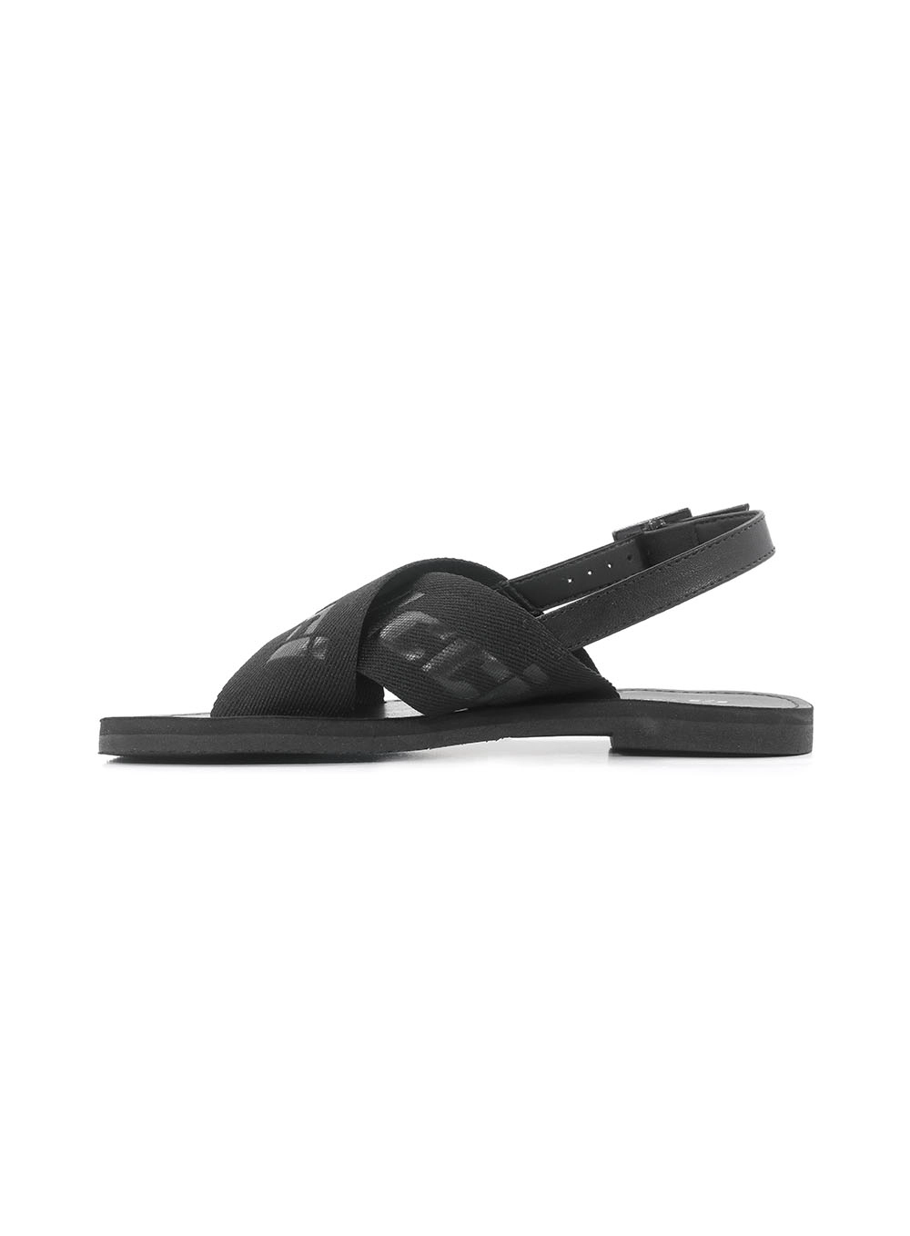 Sandália Fem Colcci Fivela Lateral Preto