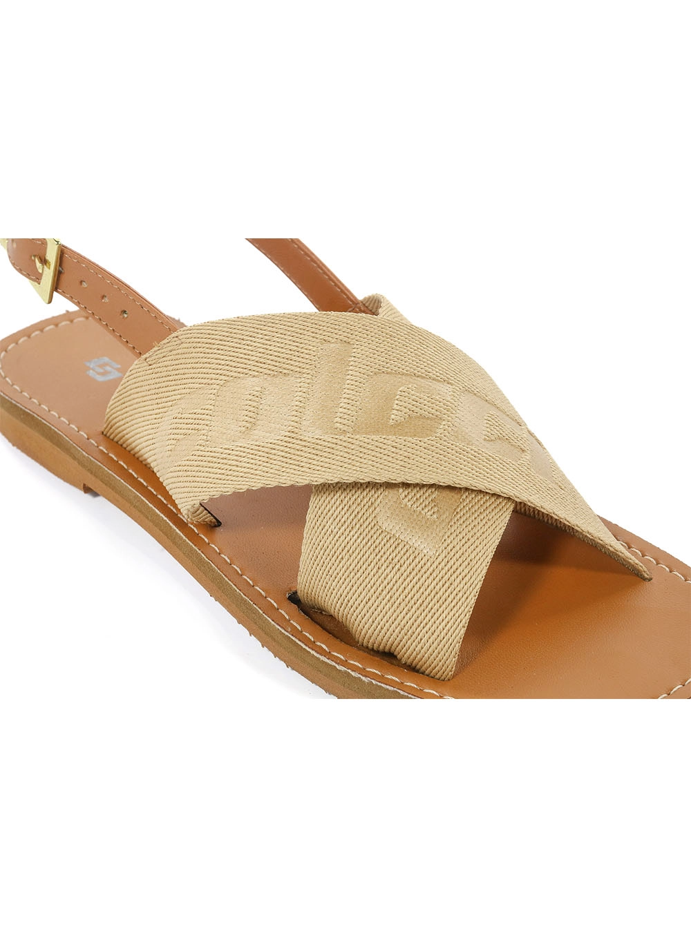 Sandália Fem Colcci Fivela Lateral Marrom