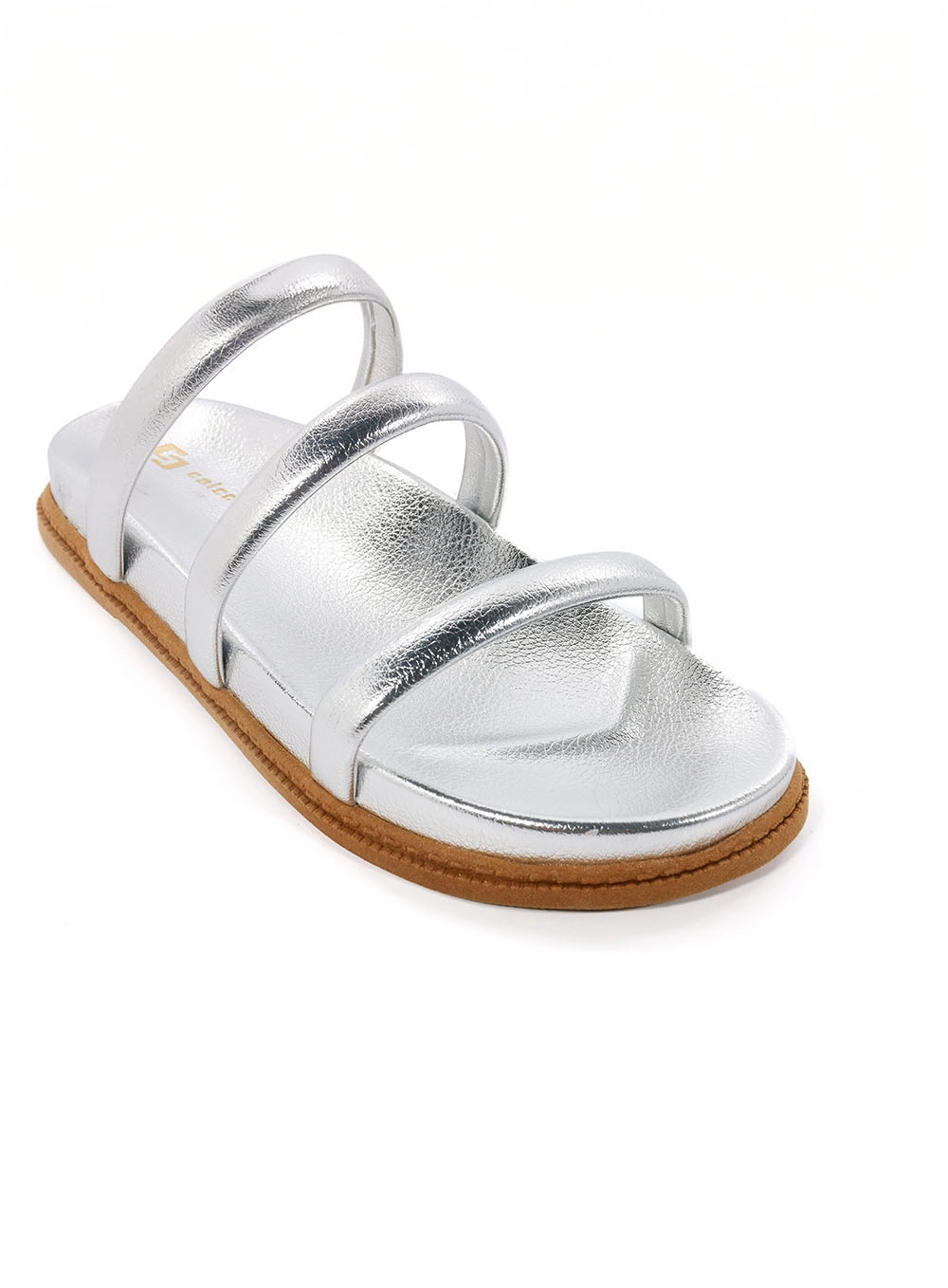 Sandália Feminina Colcci Prata