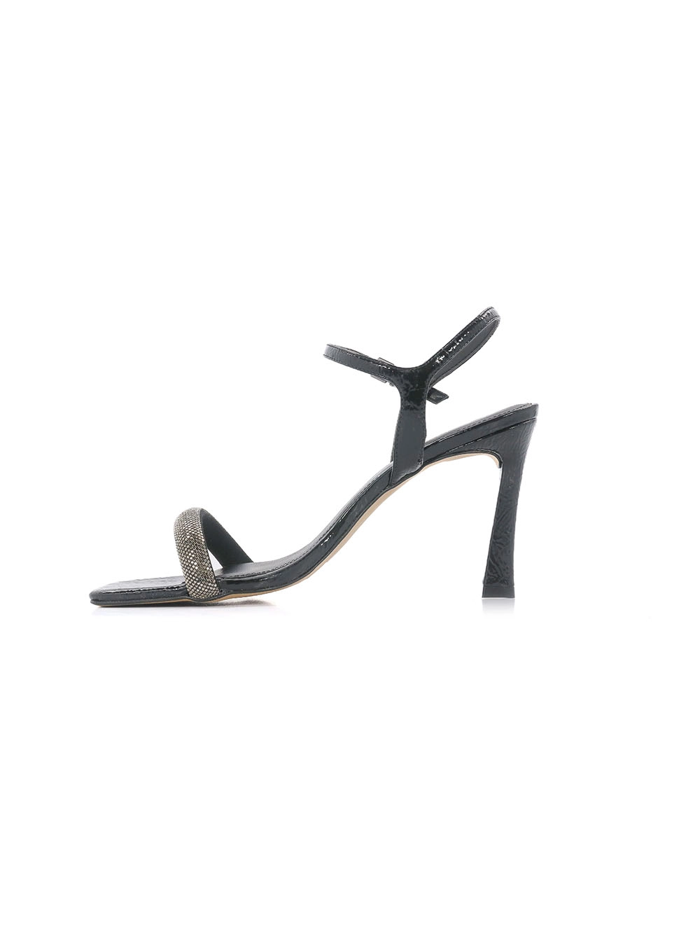 Sandália  Feminina Colcci Strass Básica Preto