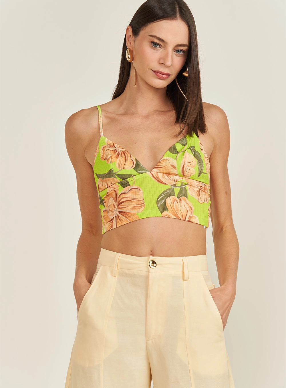Top Slim Estampado Estampados