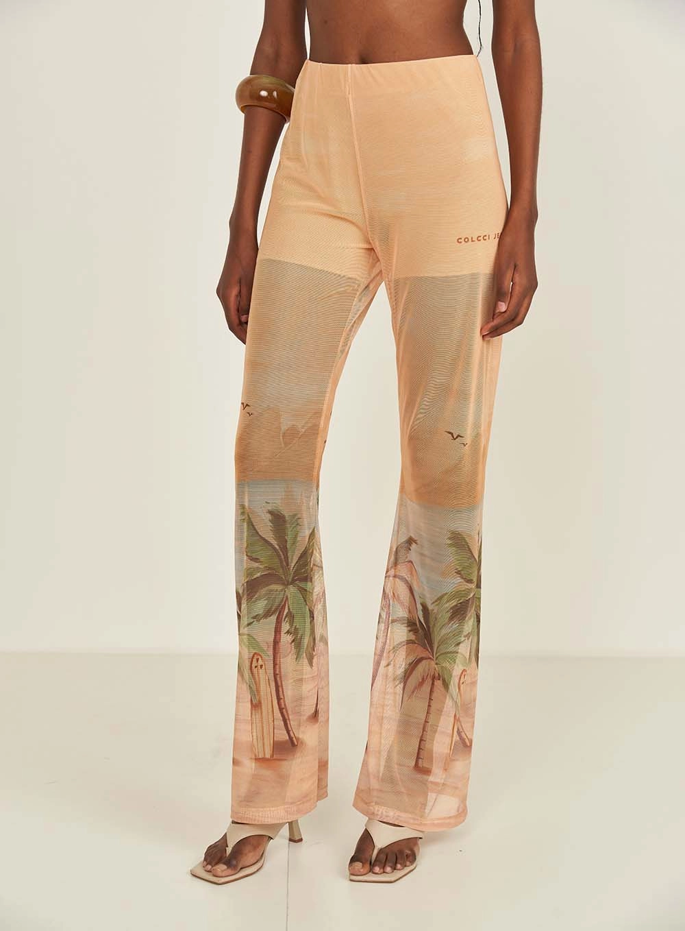 Calça Tule Estampada Estampados