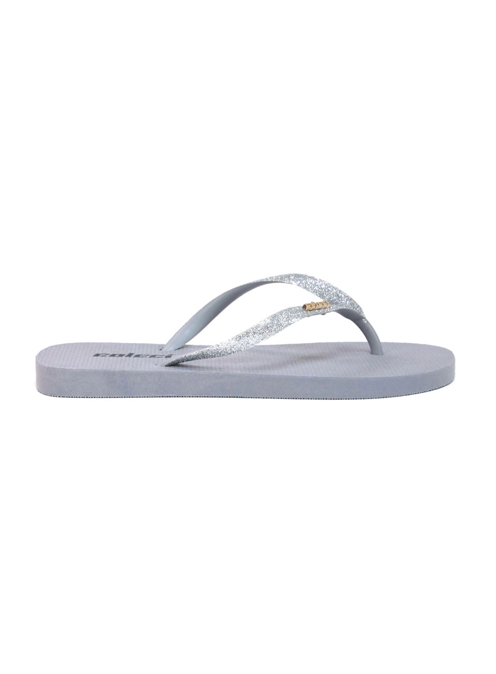 Chinelo Fiji Colcci Glitter Cinza