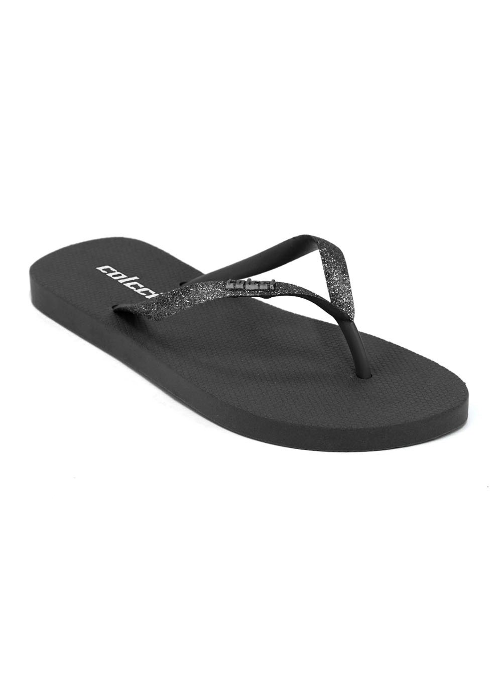 Chinelo Fiji Colcci Glitter Preto