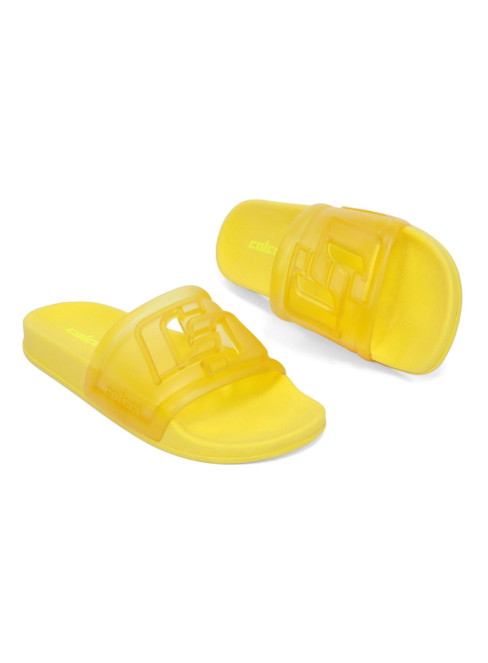 Slide Biana Colcci Carnaval Amarelo