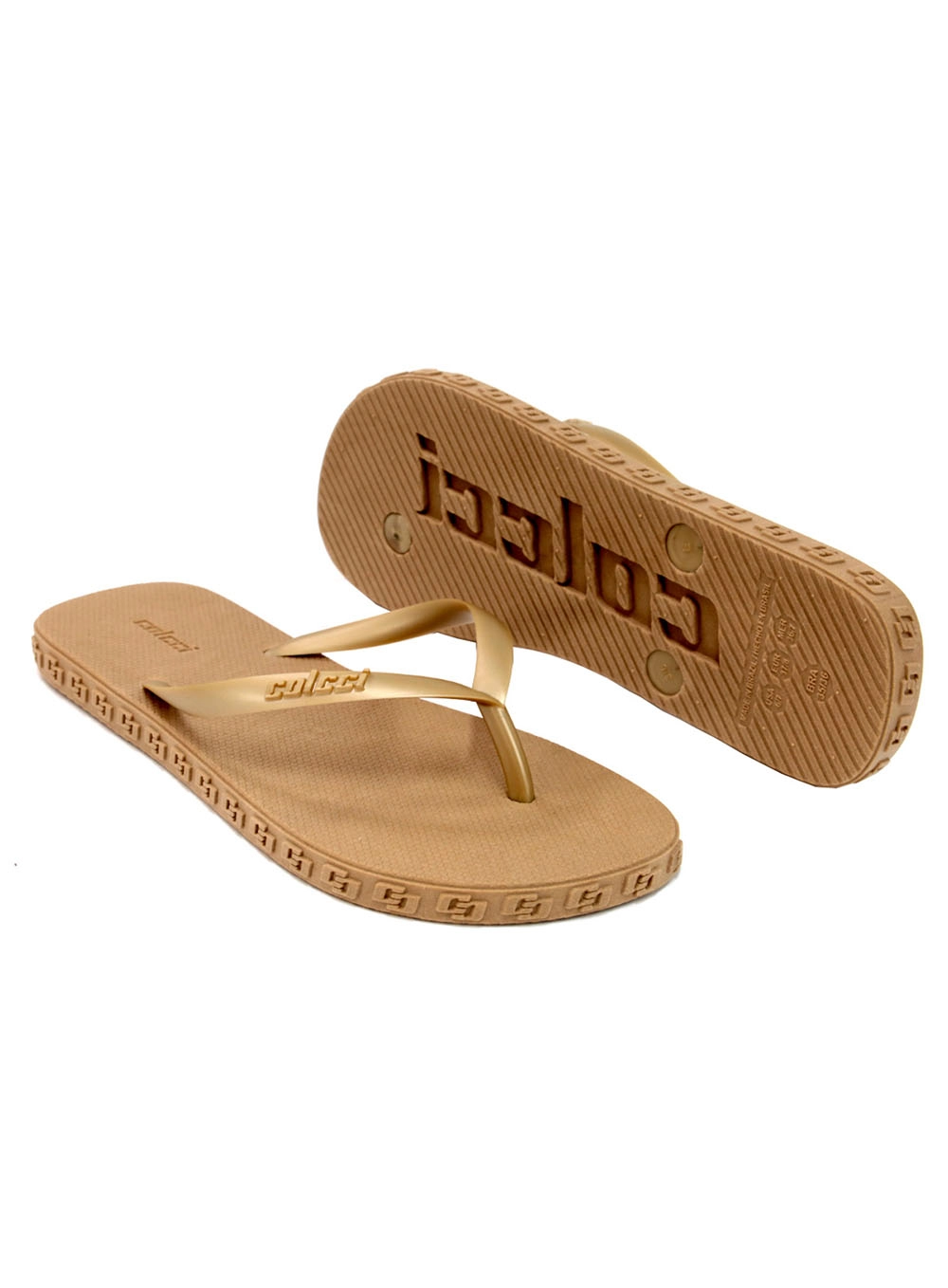 Chinelo Fiji Colcci Dourado