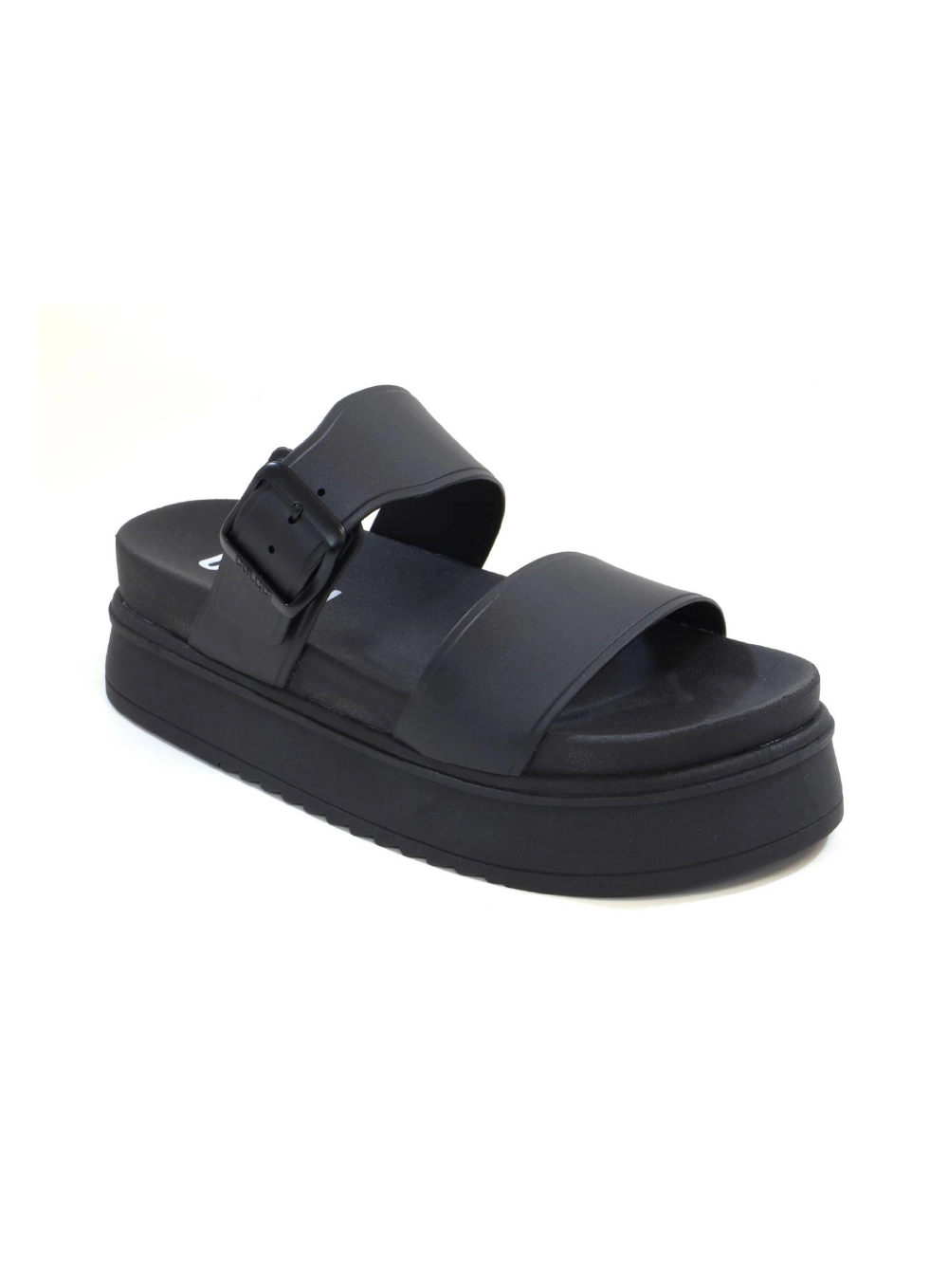 Flatform Georgia Com Fivela Basic Preto