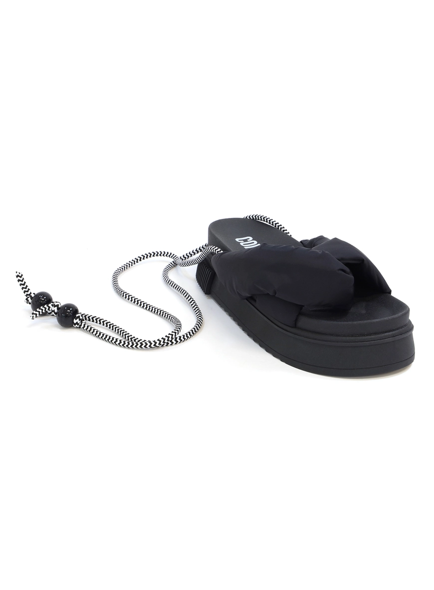 Flatform Maite Puffer Com Amarração
