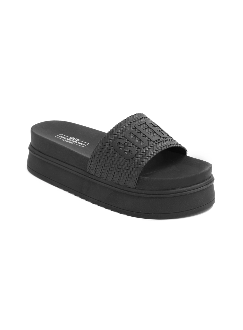 Sandália Flatform Maitê Preto