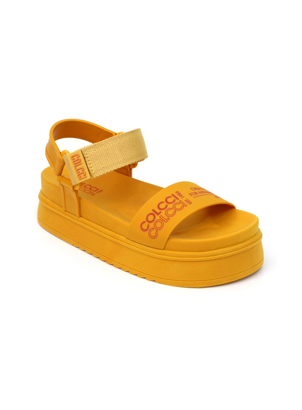 Sandália Papete Bella Amarelo
