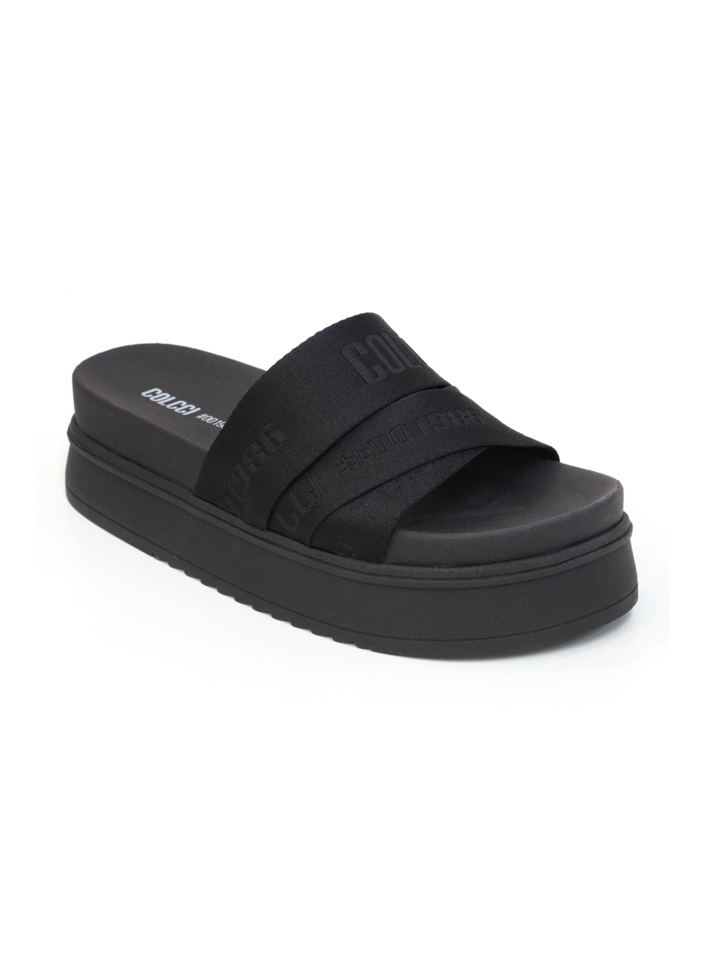 Sandalia Flatform Maite Preto