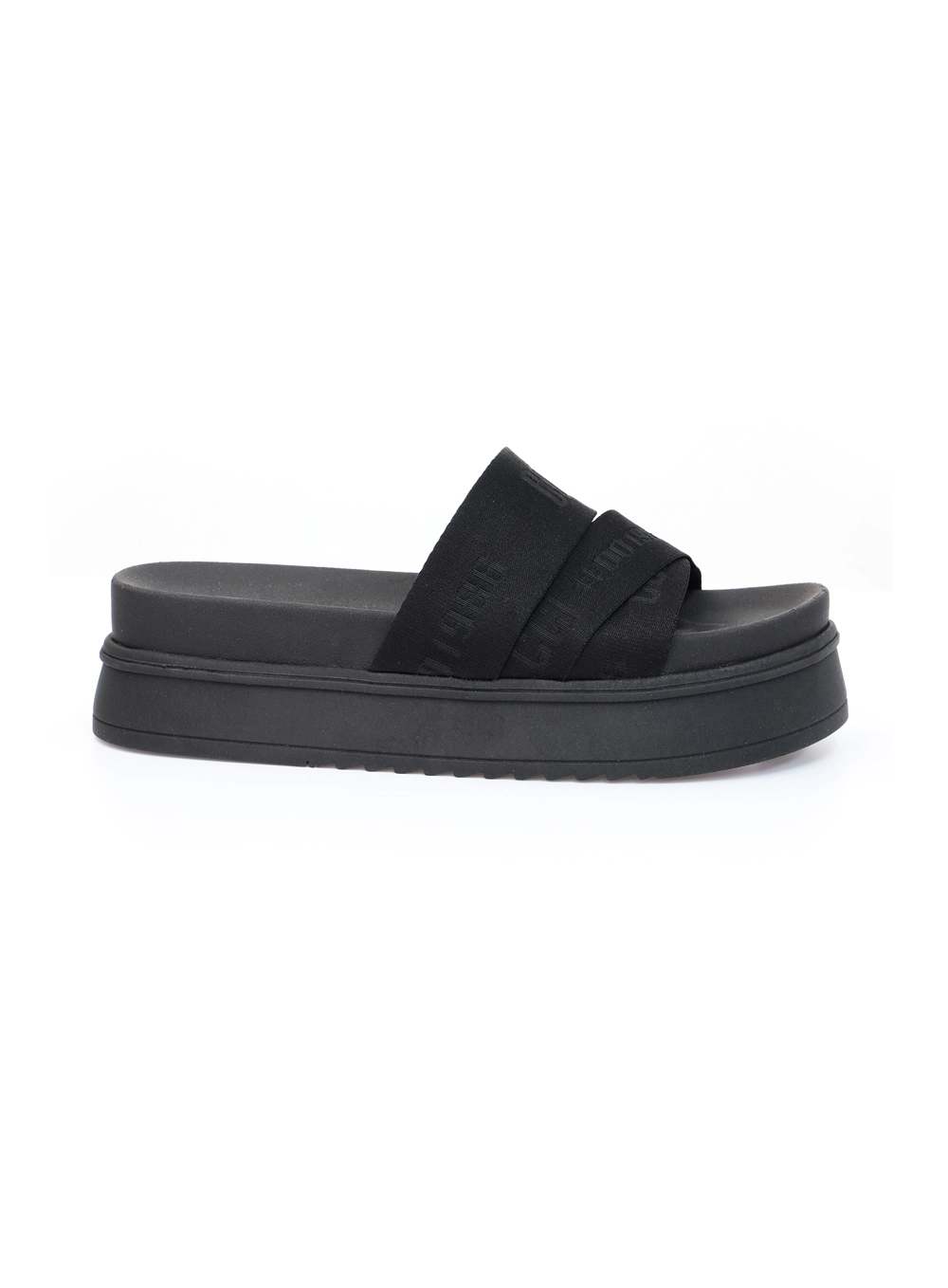 Sandalia Flatform Maite Preto