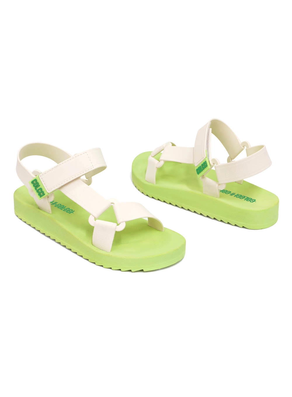 Sandalia Papete Bicolor Charlie Off Shell