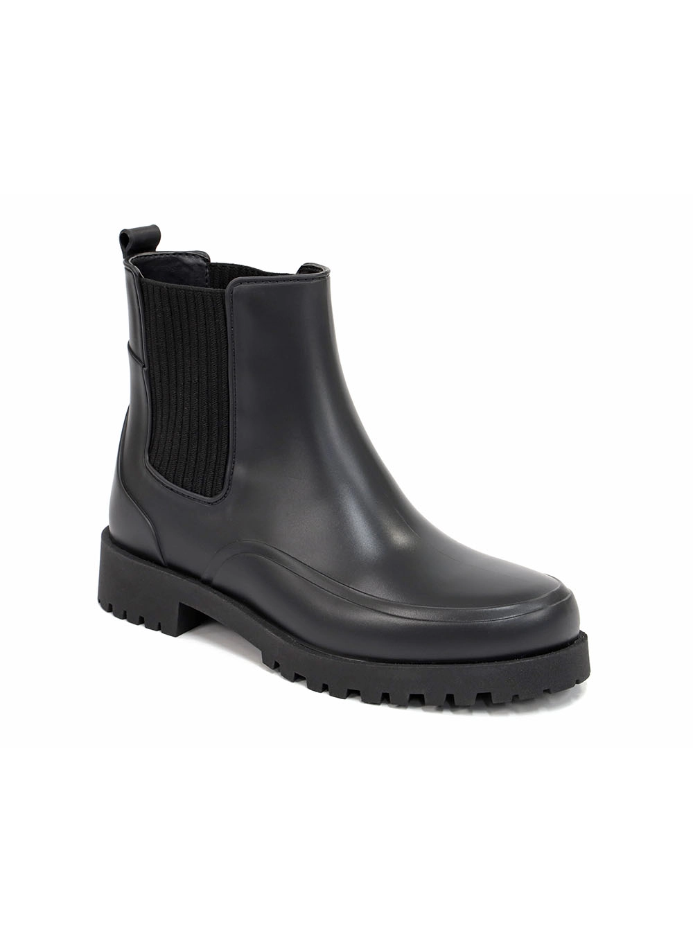 Bota Com Elástico Addison Preto