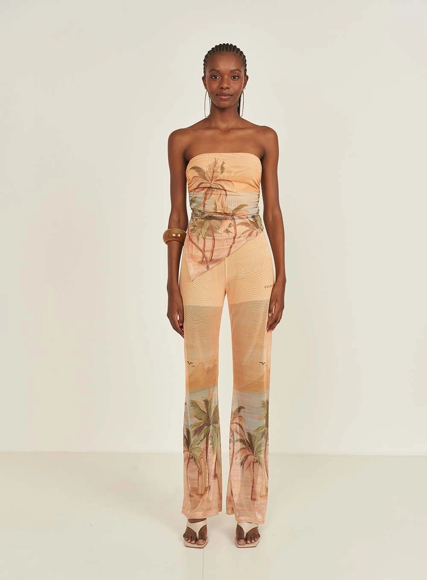 Blusa Slim Tomara Que Caia Estampada