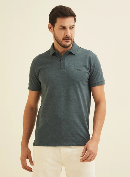 Polo Manga Curta Masculina