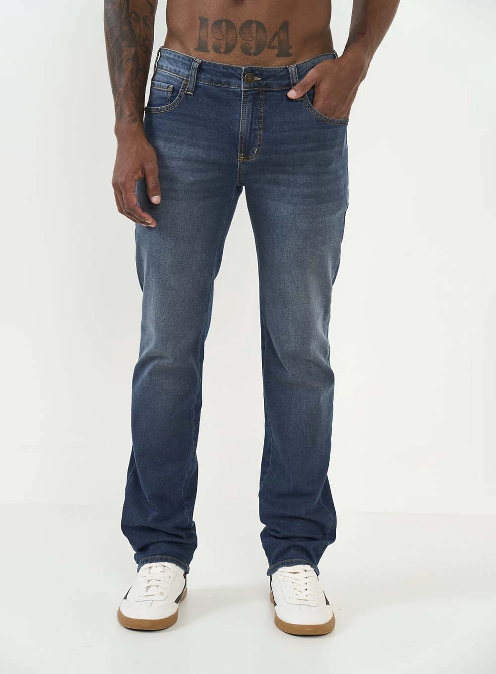 Calça Jeans Masculina Alex Índigo