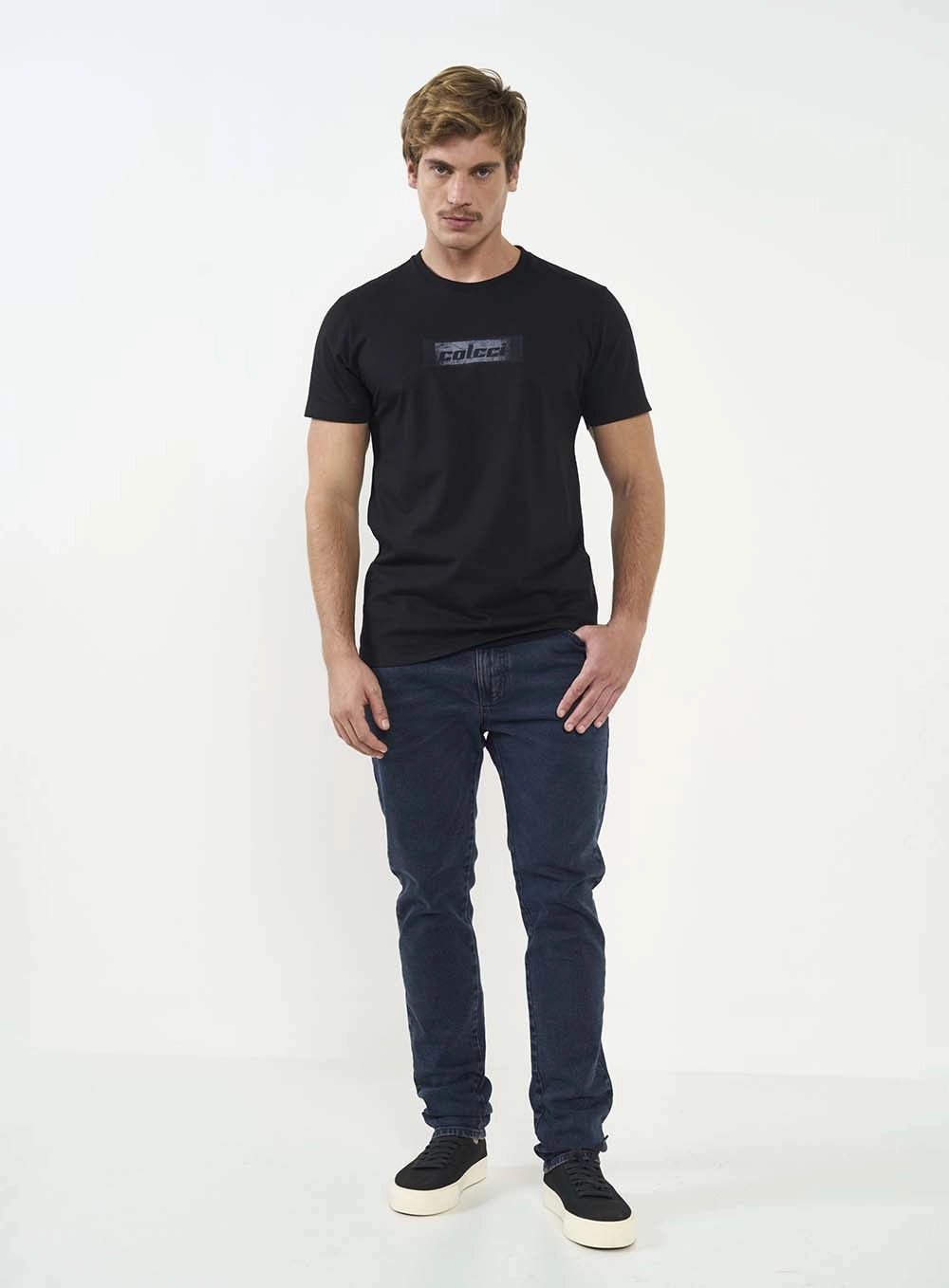 Calça Jeans Masculina New Felipe Lavagem Escura Índigo