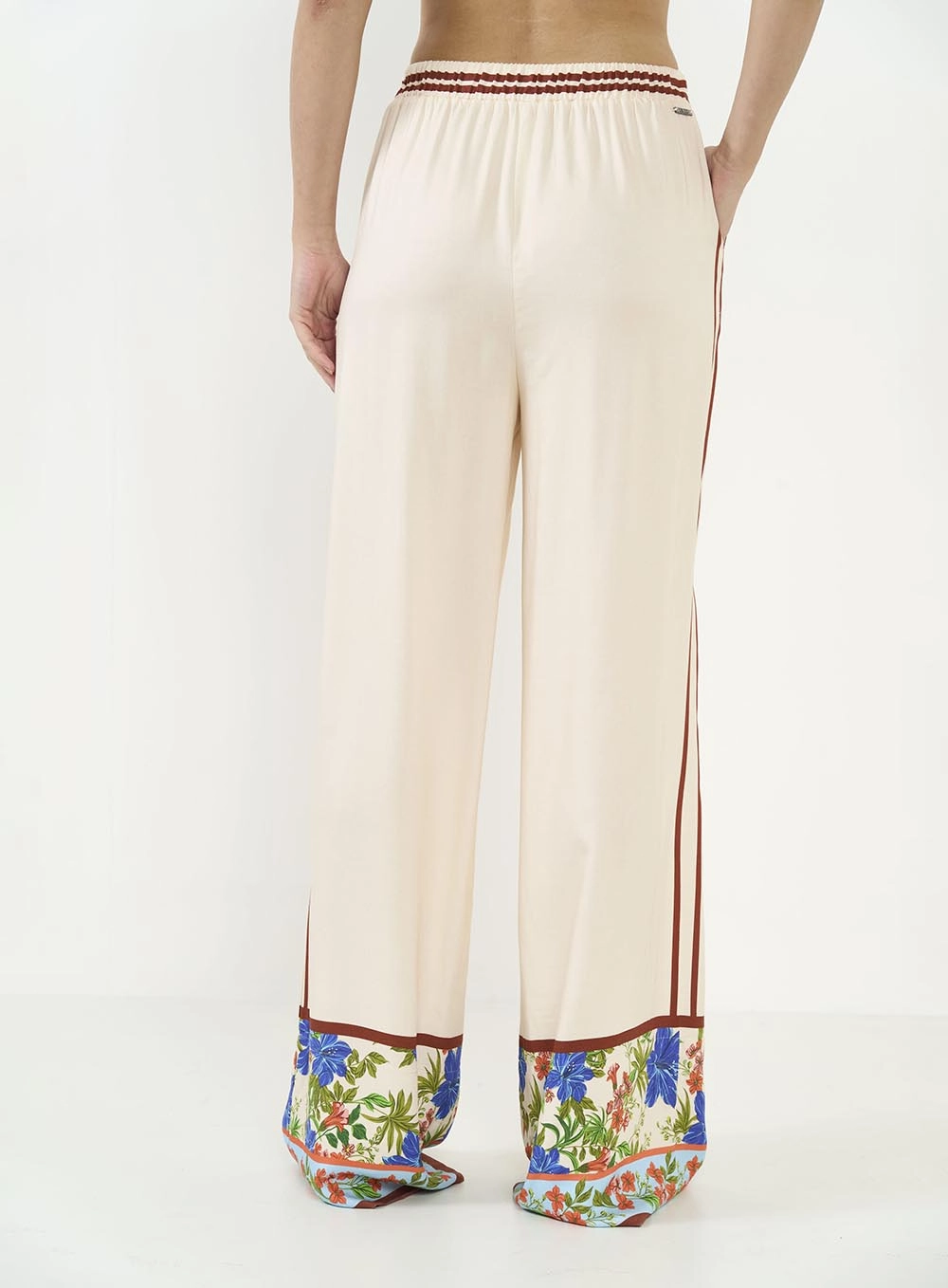 Calça Feminina Pantalona Joana Bege