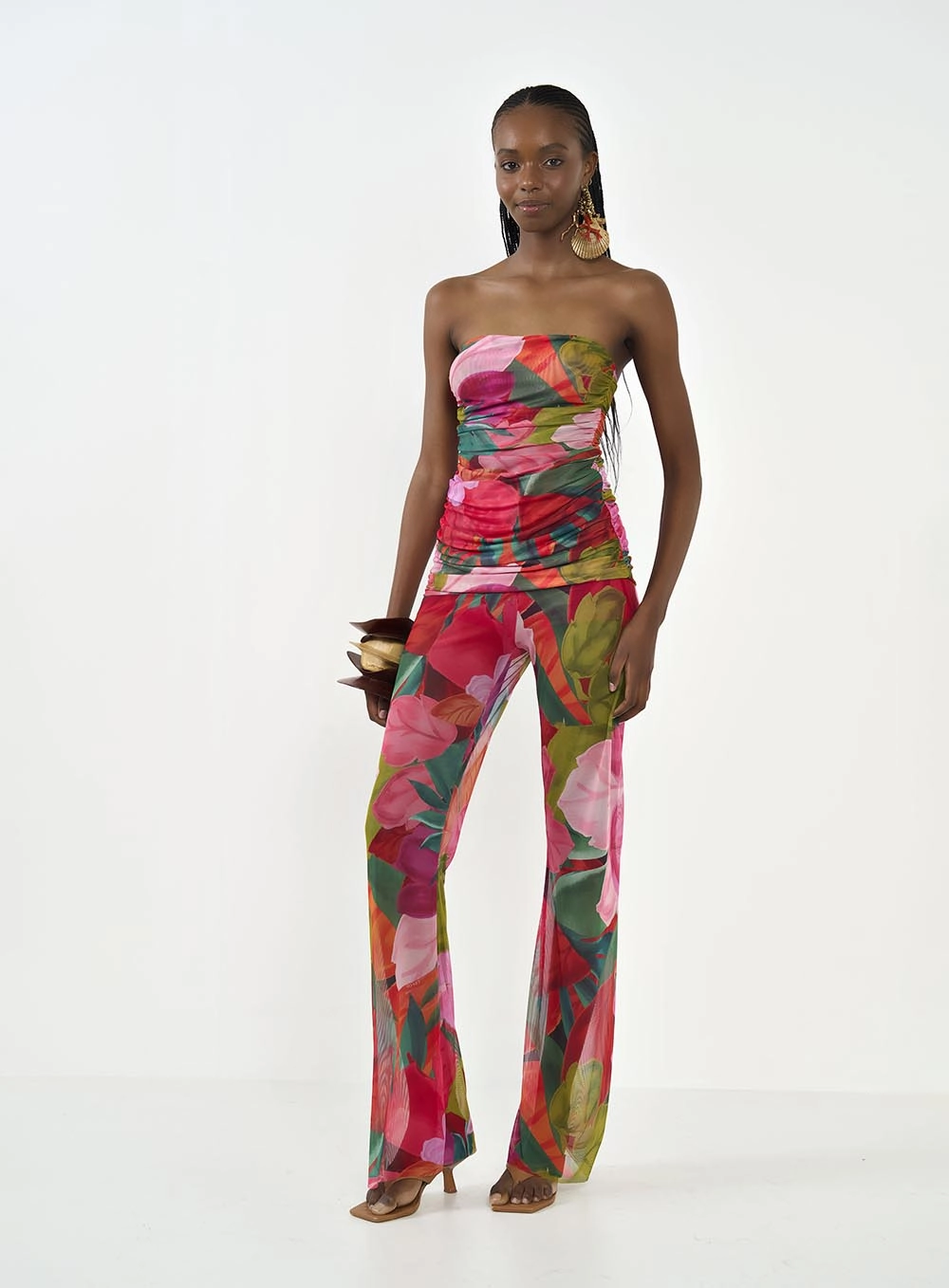 Calça Tule Feminina Estampada Joana Estampados