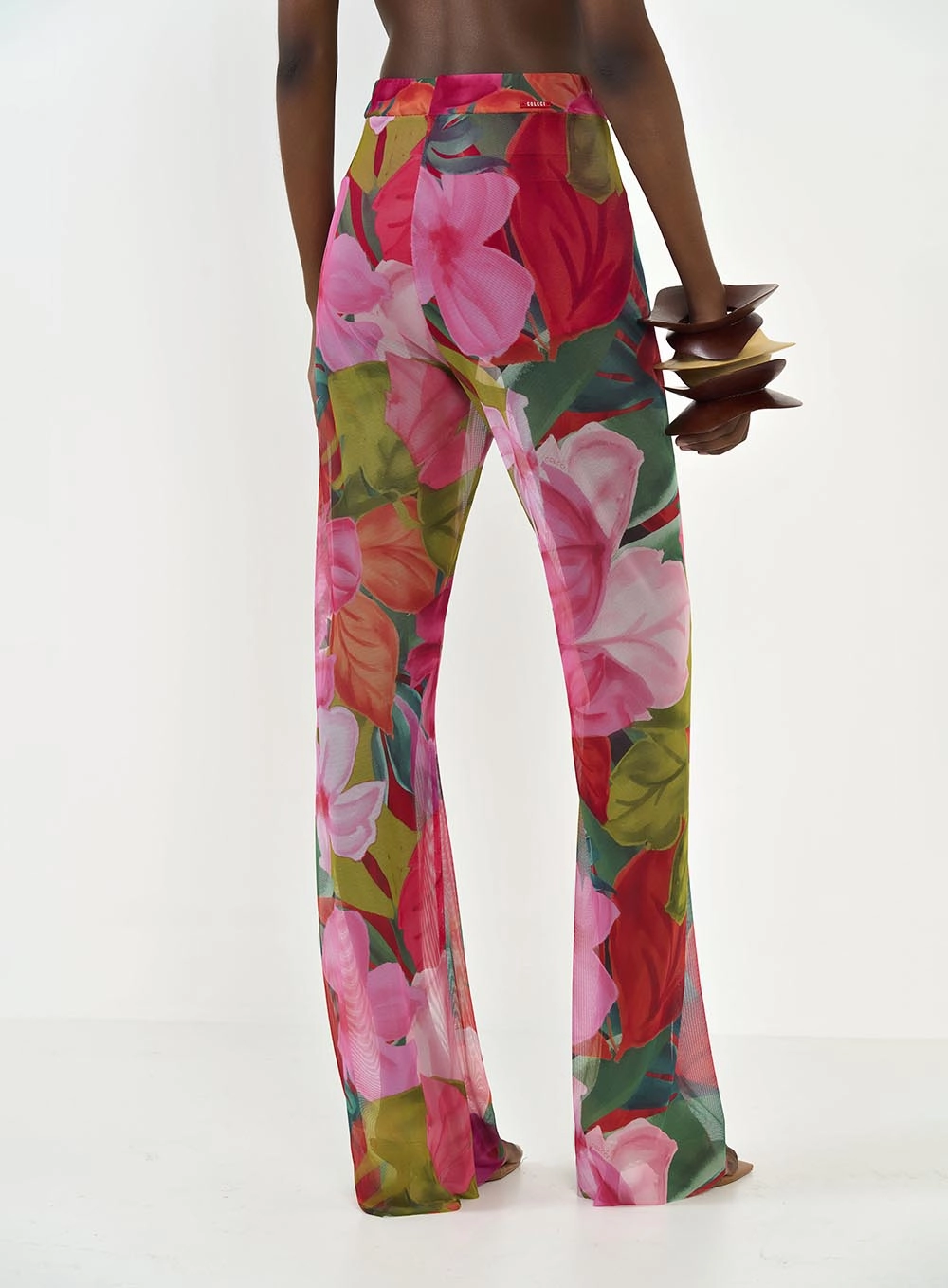 Calça Tule Feminina Estampada Joana Estampados