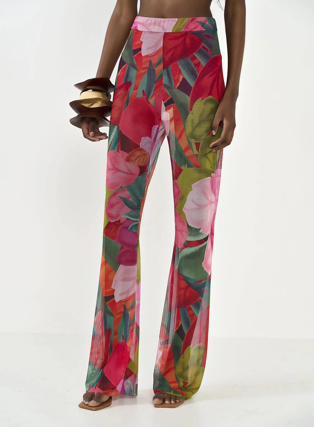 Calça Tule Feminina Estampada Joana Estampados