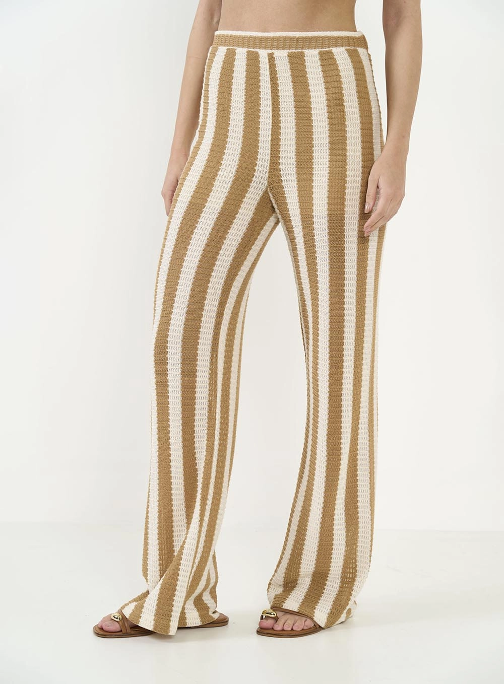 Calça Feminina Joana Listrada Estampados