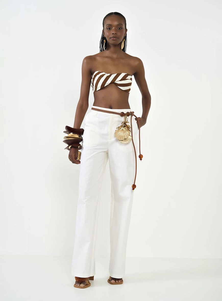 Calça Feminina Alfaiataria Reta Joana