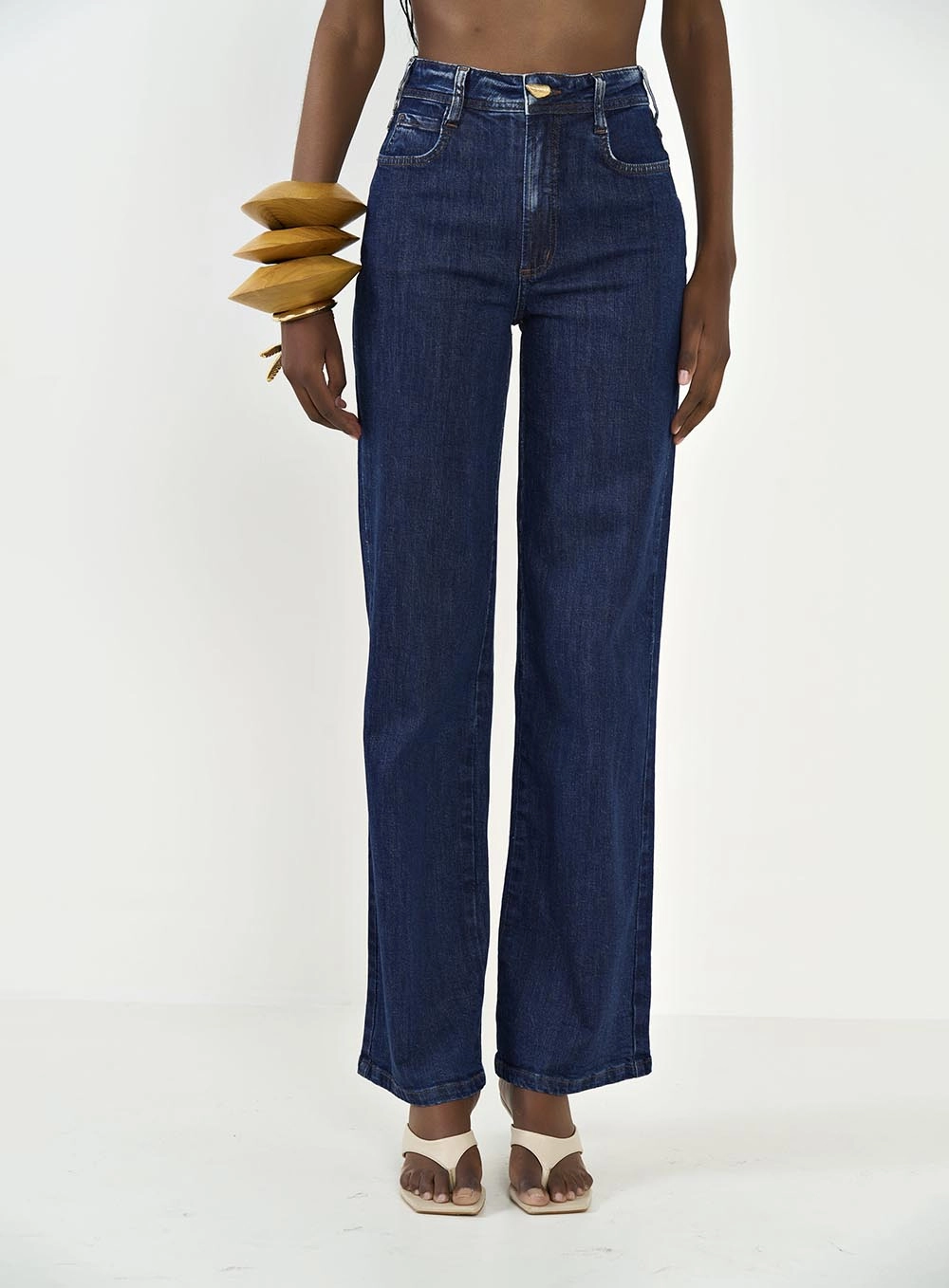 Calça Jeans Feminina Juliette Stretch Índigo