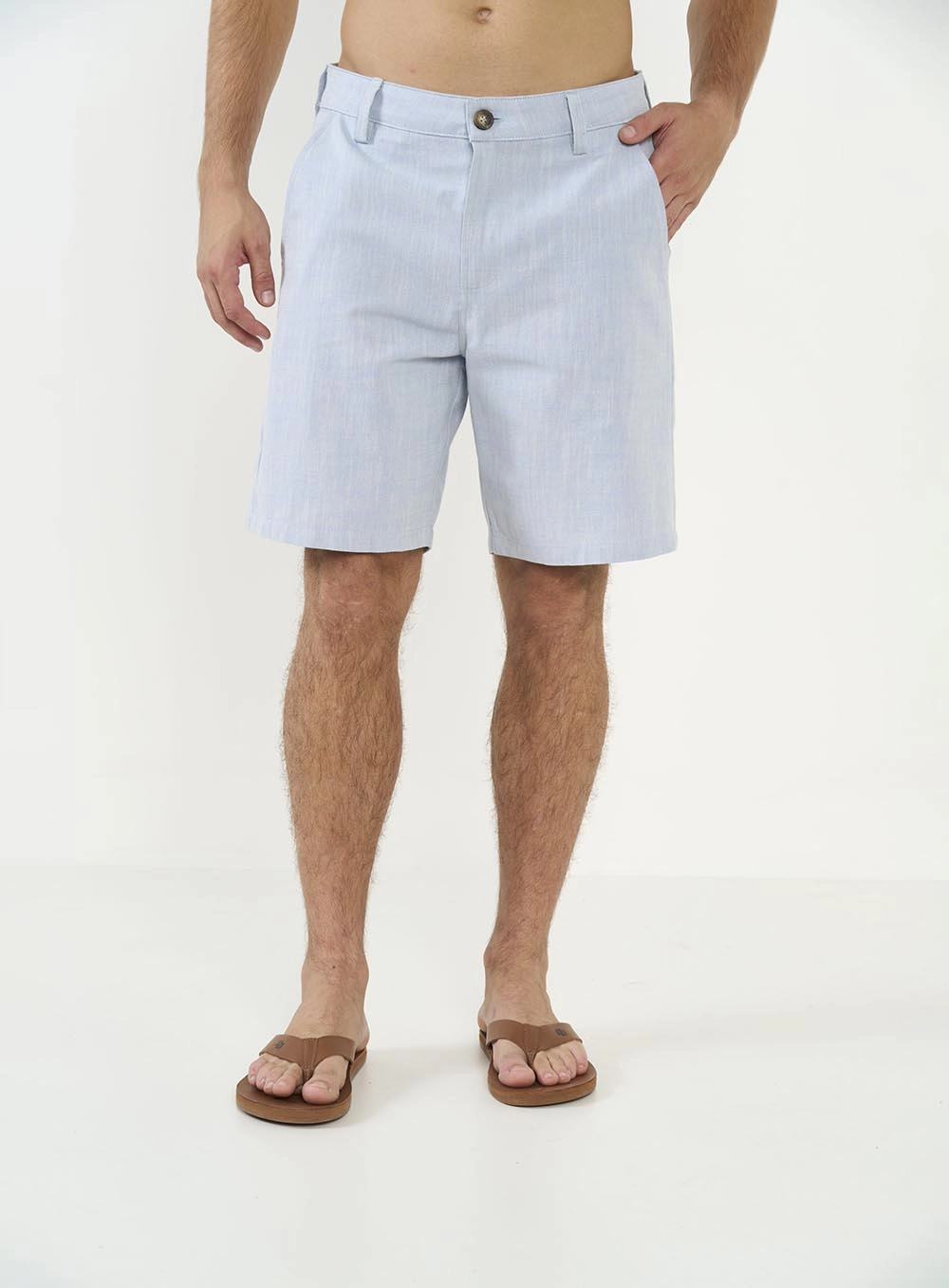 Bermuda Comfort Masculina Azul