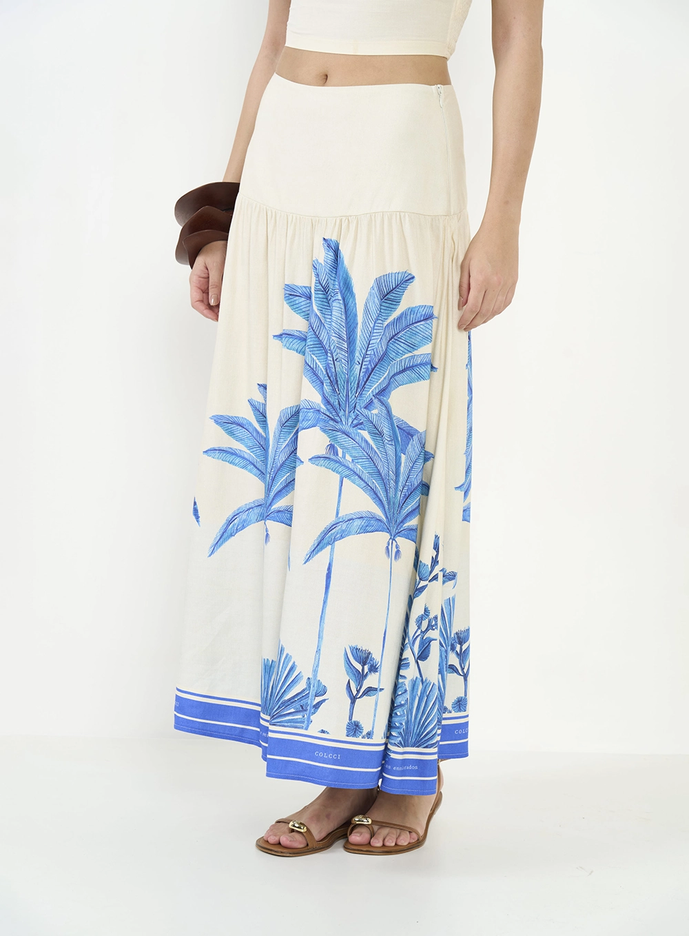 Saia Estampada Longa Estampados