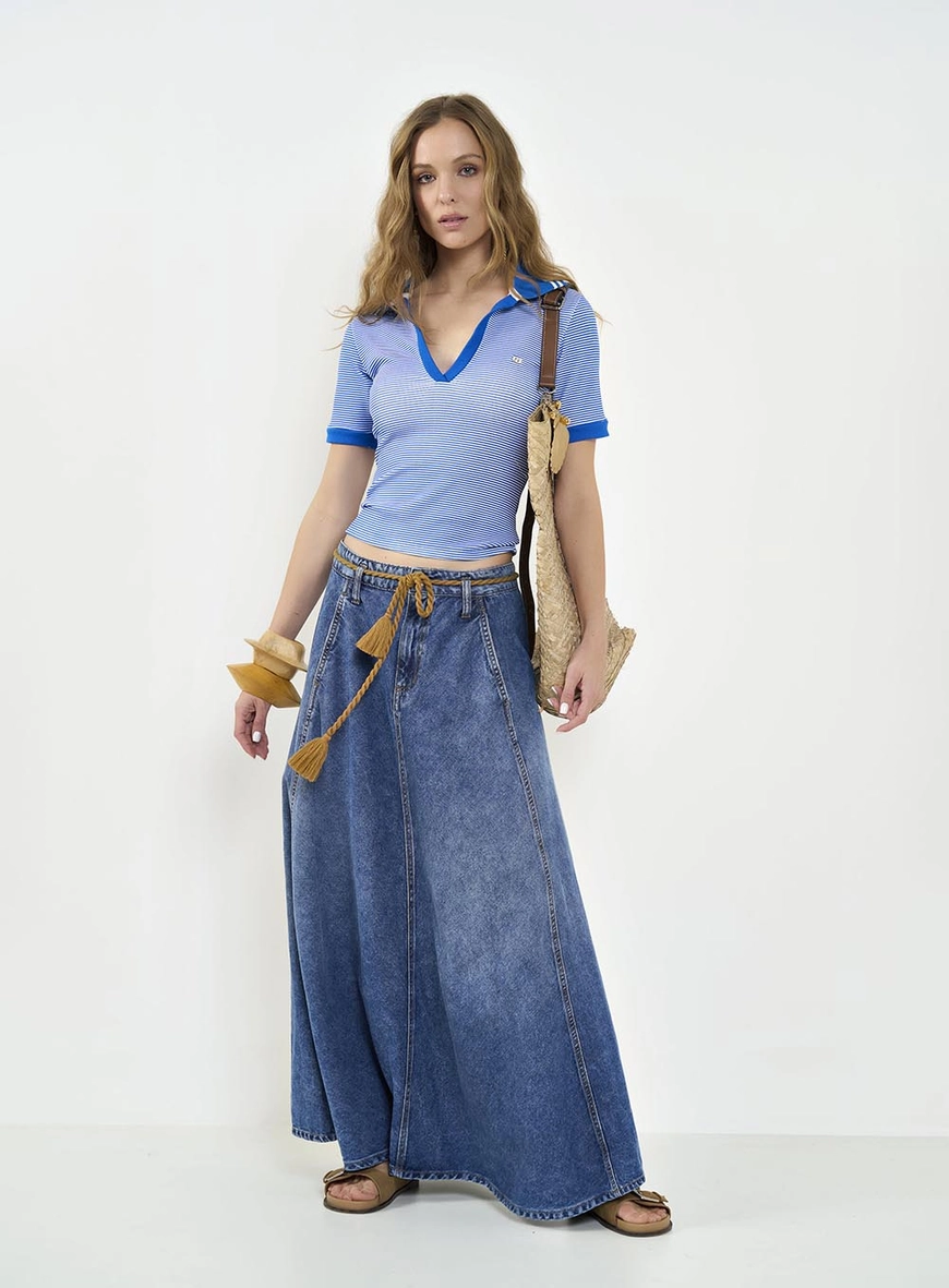 Polo Feminina Listrada