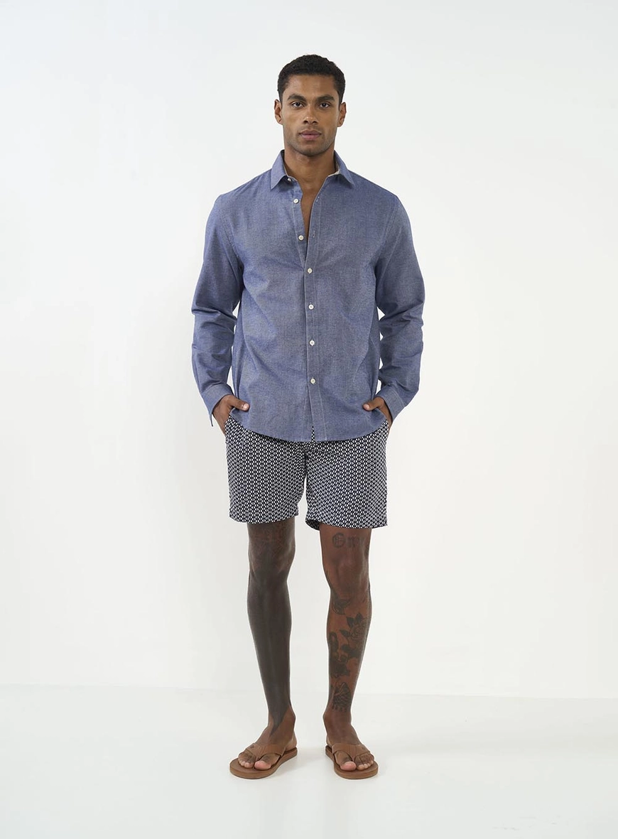 Camisa Masculina Manga Longa