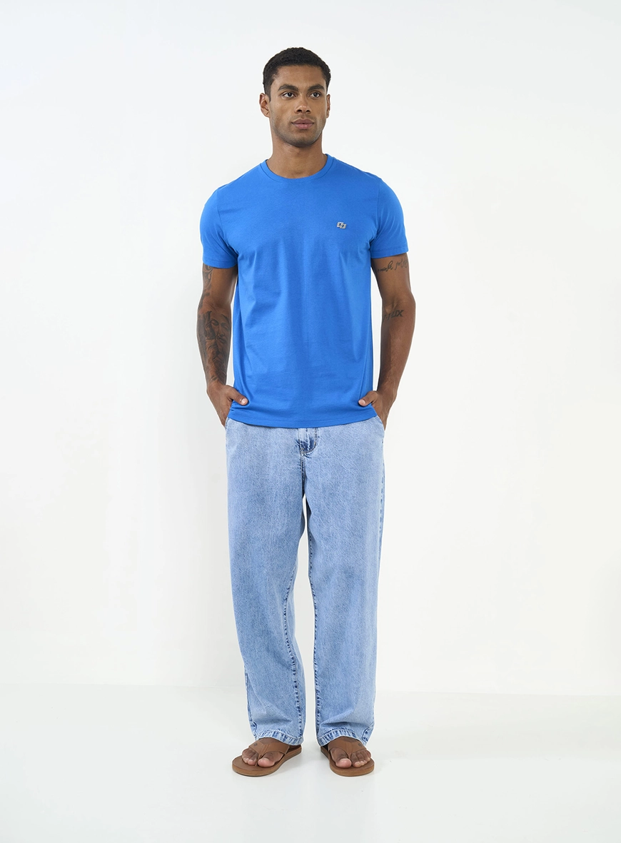 Camiseta Slim Manga Curta
