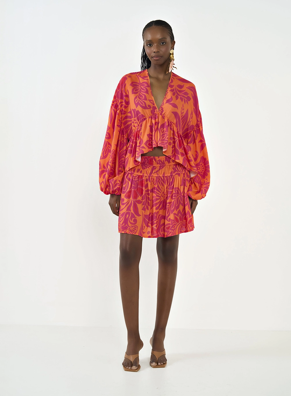 Blusa Over Estampada Estampados
