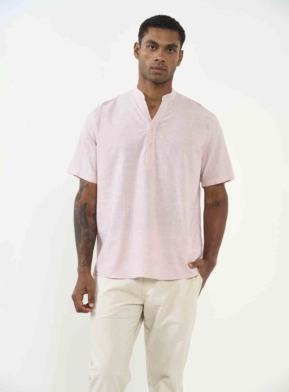 Bata Masculina Rosa Rosa