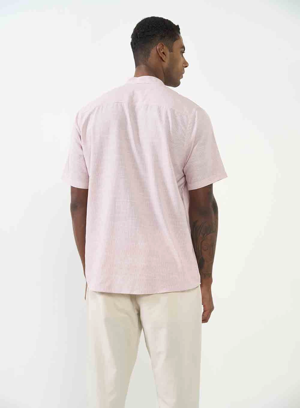 Bata Masculina Rosa Rosa