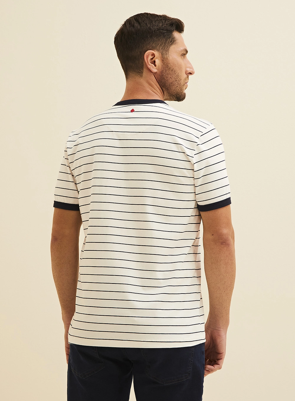 Camiseta New Slim Com Listras Estampados 4