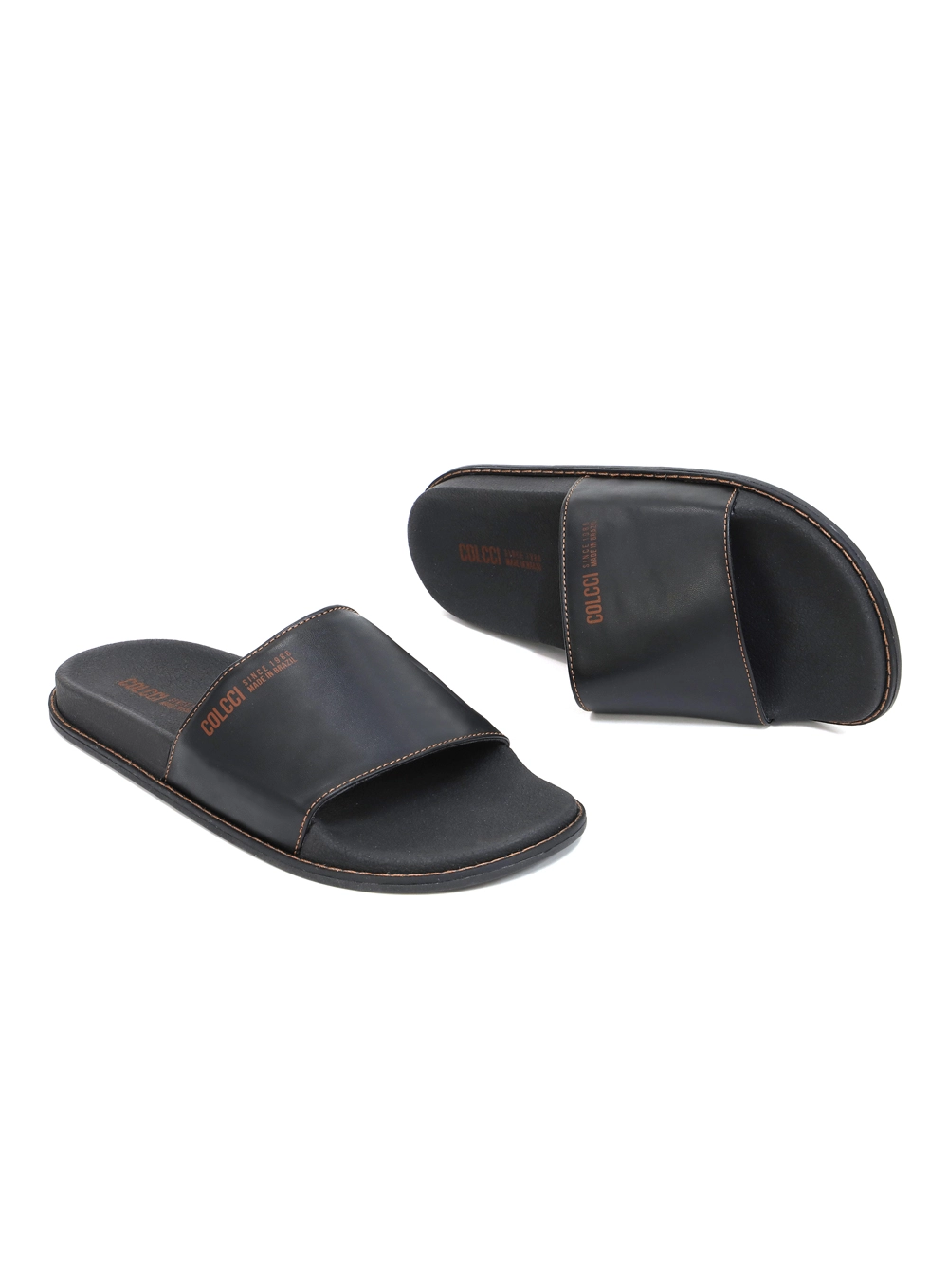 Chinelo Slide John Preto