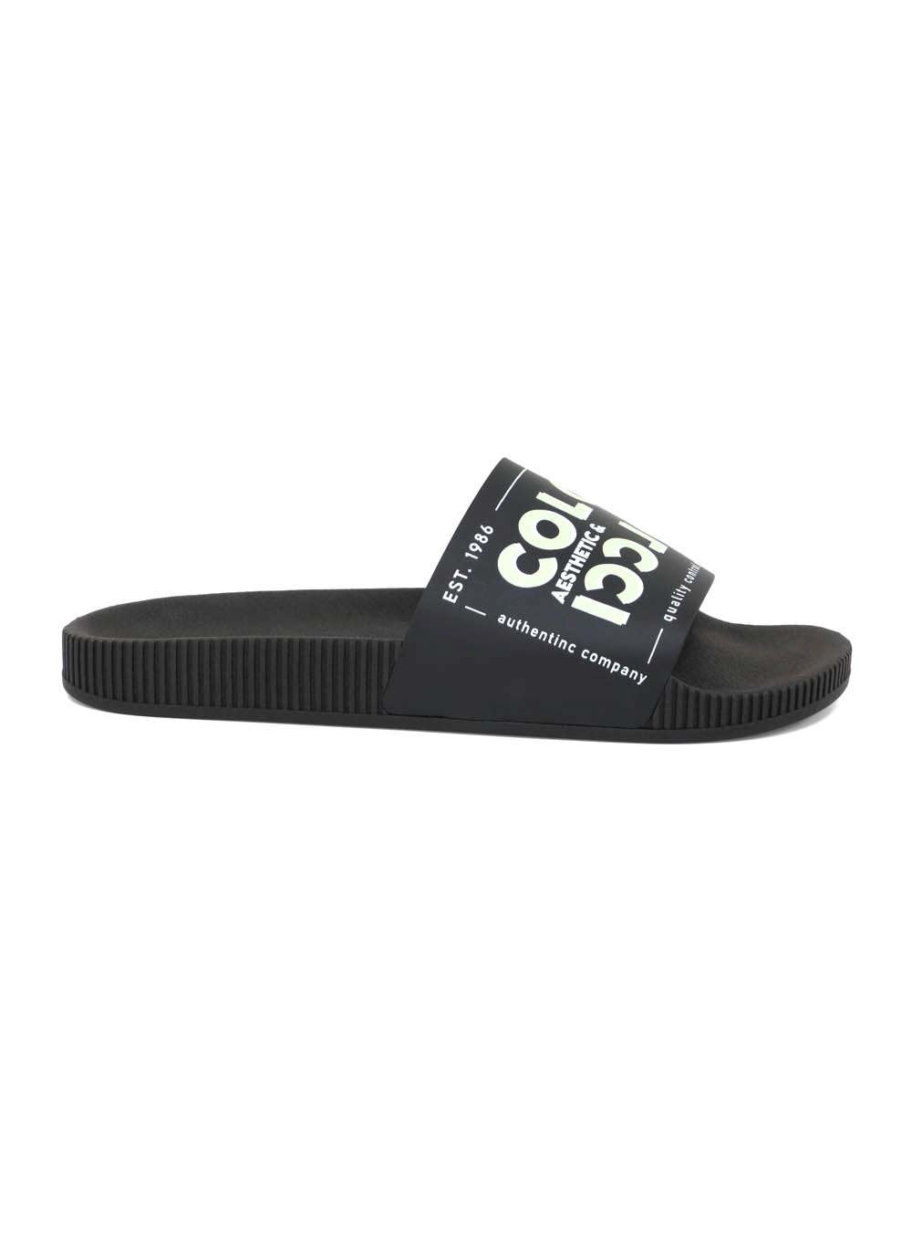 Chinelo Slide Alisson Colcci Preto
