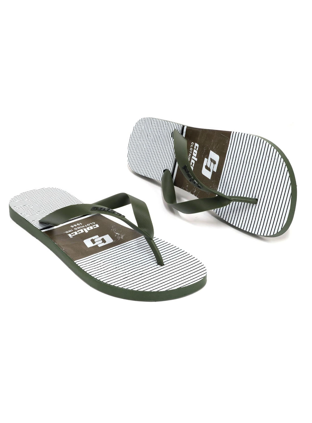 Chinelo Arpoador Colcci Masculino Verde Demetri