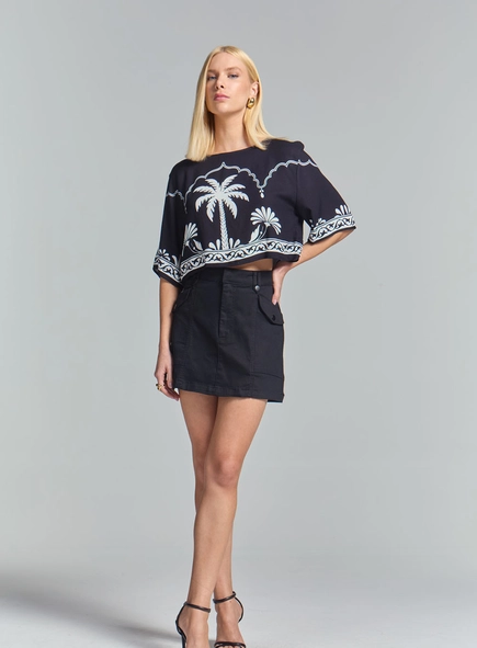 Camiseta Square Estampada