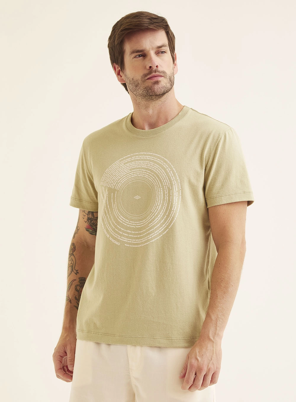 Camiseta Masculina Básica New Verde 1