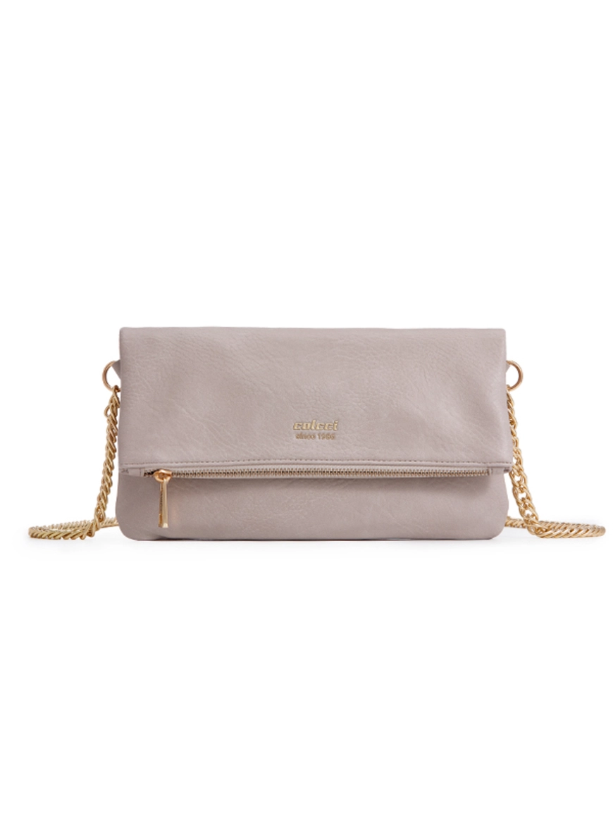 Bolsa Clutch Com Alça De Corrente