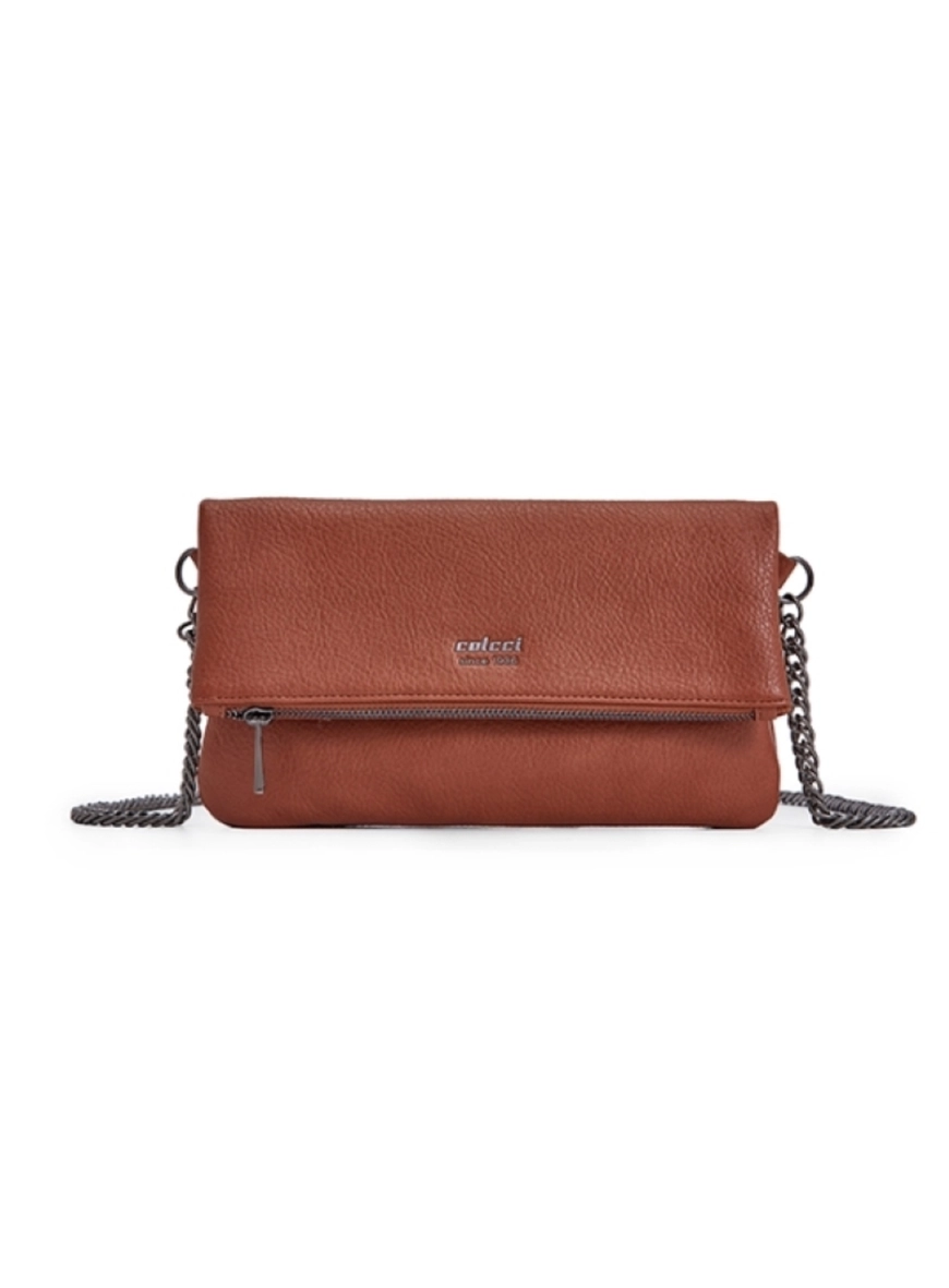 Bolsa Clutch Com Alça De Corrente