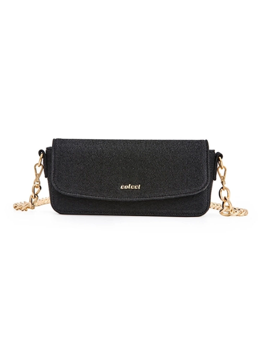 Bolsa Baguette Lurex