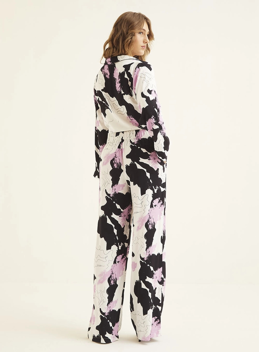 Camisa Feminina Alfaiataria Estampada Estampados 5